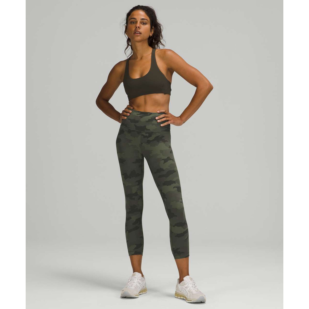 lululemon athletica Green Camo Leggings